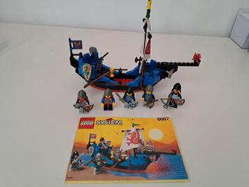 Lego 6057 Black Knight's Sea Serpent Compleet beschikbaar voor biedingen