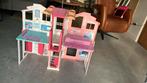 Inklapbaar Barbie huis groot, Kinderen en Baby's, Speelgoed | Poppenhuizen, Ophalen, Zo goed als nieuw, Toebehoren