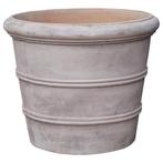 Vaso Donatello terracotta buitenpotterie, Ophalen, Nieuw, Rond, Binnen
