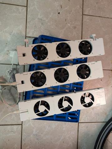 3x speed comfort set radiator ventilator  beschikbaar voor biedingen