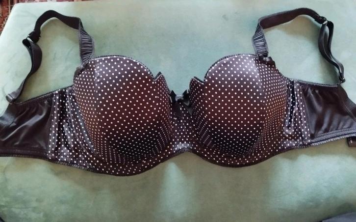 Hunkemöller bra 70H bh Bodique zwarte met stipjes, Kleding | Dames, Ondergoed en Lingerie, BH, Zwart, Ophalen of Verzenden