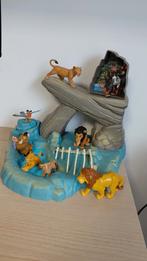 Lion king speelset Disney zeldzaam, Ophalen of Verzenden, Leeuwenkoning of Jungle Boek, Zo goed als nieuw, Beeldje of Figuurtje