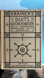 Kramers Woordenboek Duits-Ned/Ned-Duits, Ophalen of Verzenden, De H W Kroes, Zo goed als nieuw