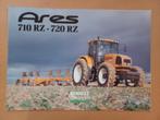 Folder Renault Ares 710 RZ - 720 RZ, Ophalen of Verzenden, Gelezen, Tractor en Landbouw