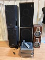 Luidsprekers + stereo set, Audio, Tv en Foto, Luidsprekers, Philips, Gebruikt, Minder dan 60 watt, Ophalen