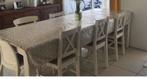 Gratis afhalen! Grote eettafel, Huis en Inrichting, Tafels | Eettafels, Ophalen, Gebruikt, 200 cm of meer, 50 tot 100 cm