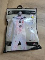 Halloween pak - nieuw - mt 48-50 1 keer gedragen ghost clown, Ophalen of Verzenden, Nieuw, Kostuum, Halloween of Griezel