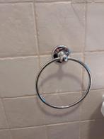 2 Handdoekringen voor de Badkamer, Huis en Inrichting, Ophalen, Zo goed als nieuw, Overige kleuren, Handdoekenrek