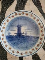 Delfs blauw bordje bevrijding 1e wereld oorlog, Antiek en Kunst, Antiek | Wandborden en Tegels, Ophalen of Verzenden