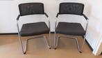 8 design eetkamerstoelen/buisstoelen, merk Luxy (It), izgs, Huis en Inrichting, Ophalen, Zwart, Zo goed als nieuw, Metaal