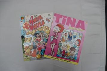 Tina stripboek Jan Jans en de kinderen specials  beschikbaar voor biedingen