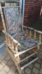Engelse Schommelstoel met Bloemenbekleding, Ophalen of Verzenden