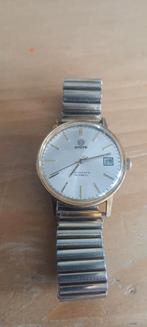 PRACHTIG OUD ANCRE AUTOMATIC HORLOGE . HET HORLOGE MET DATUM, Ophalen of Verzenden, Staal, Overige merken, 1960 of later