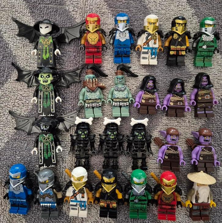 Ninjago Minifiguren, Verzamelen, Poppetjes en Figuurtjes, Zo goed als nieuw, Ophalen of Verzenden