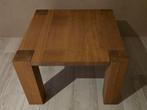 Bijzettafel Massief eiken in de olie, Vierkant, 55 tot 75 cm, Zo goed als nieuw, Hout