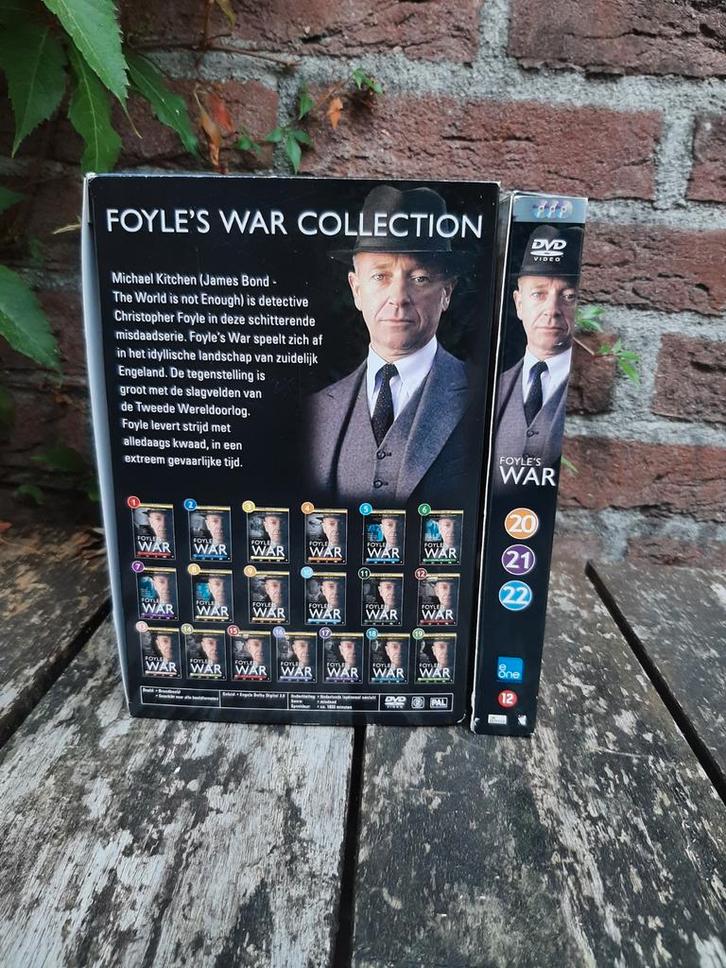 Foyle's war collection seizoen 1 tm 22, Cd's en Dvd's, Dvd's | Tv en Series, Zo goed als nieuw, Actie en Avontuur, Vanaf 12 jaar
