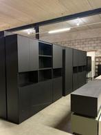 vakken kasten 80cm breed eiken fineer zwart, Ophalen, Zo goed als nieuw, Minder dan 150 cm, Minder dan 100 cm