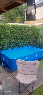 Zwembad compleet met pomp en chloordispenser, Ophalen, Minder dan 80 cm, Zo goed als nieuw, 200 tot 400 cm