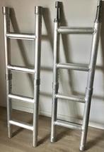 4 ALUMINIUM STEIGERTRAP DELEN, Ophalen, Zo goed als nieuw, Overige typen