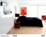 Laminaat Blonde Oak 3-strip 8mm dik Zwaar woon gebruik, Crème, 75 m² of meer, Nieuw, Ophalen of Verzenden