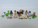 Lot Playmobil met 5 figuren, dino, quad en attributen, Gebruikt, Ophalen of Verzenden