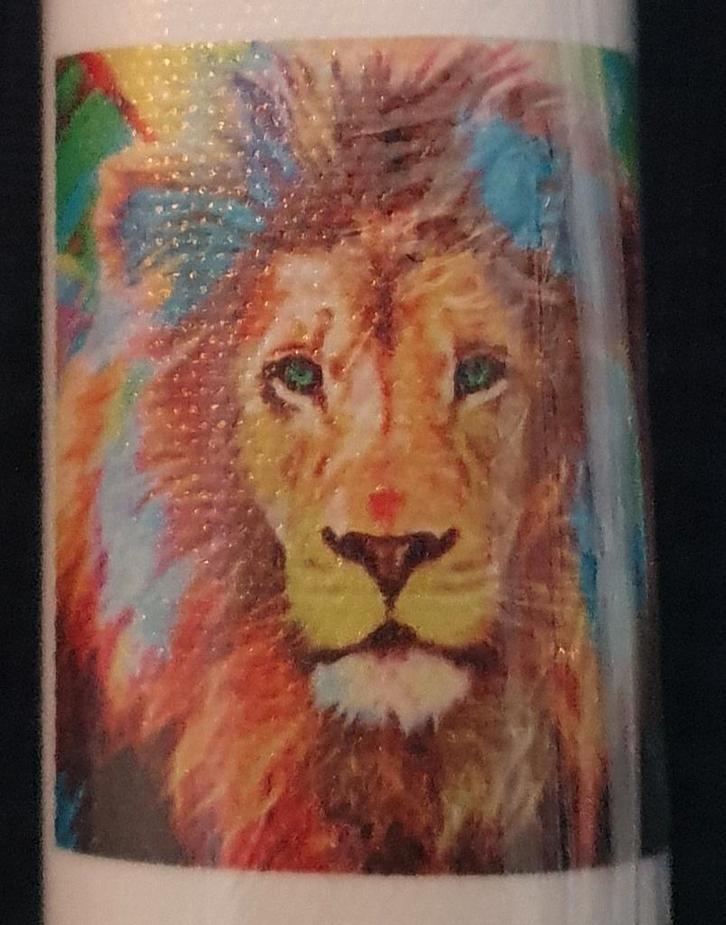 Diamond Painting Leeuw 50x50 - Nieuw, Hobby en Vrije tijd, Knutselen, Ophalen of Verzenden