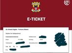 2x tickets Go Ahead Eagles - Fortuna Sittard 11 januari, Twee personen, Januari