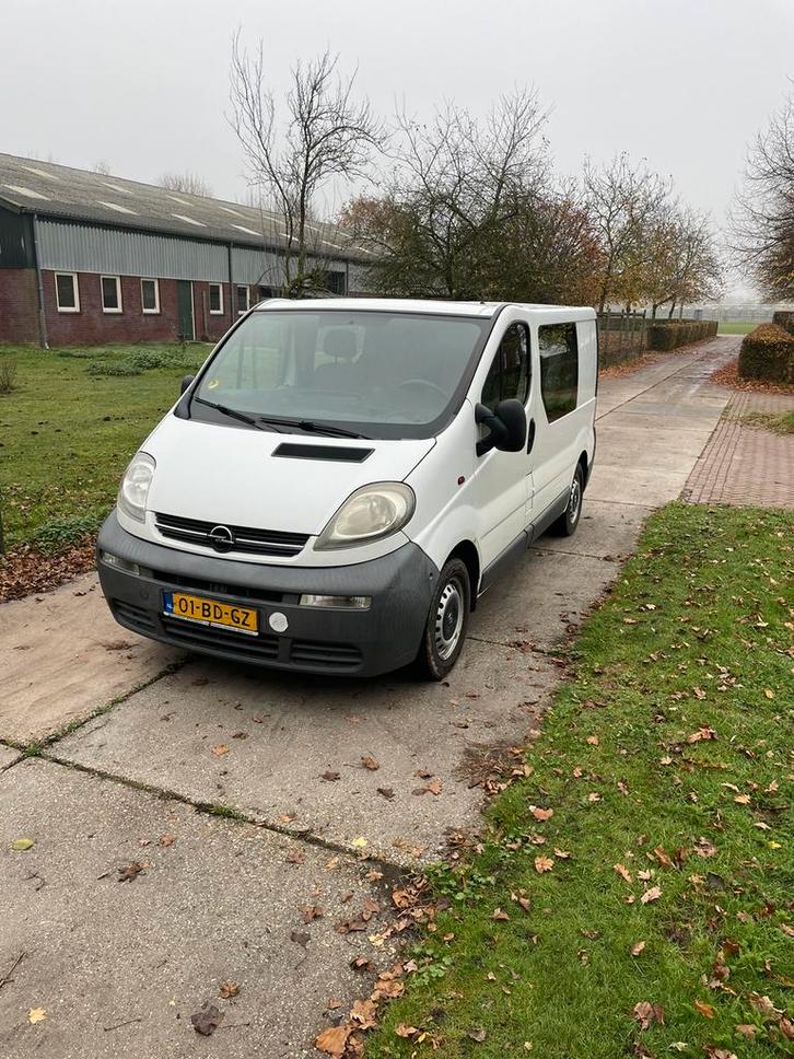 Opel Vivaro 1.9 DI 2.7T L1h1 Crewcab 2002, Auto's, Bestelauto's, Particulier, Opel, Diesel, Handgeschakeld, Origineel Nederlands