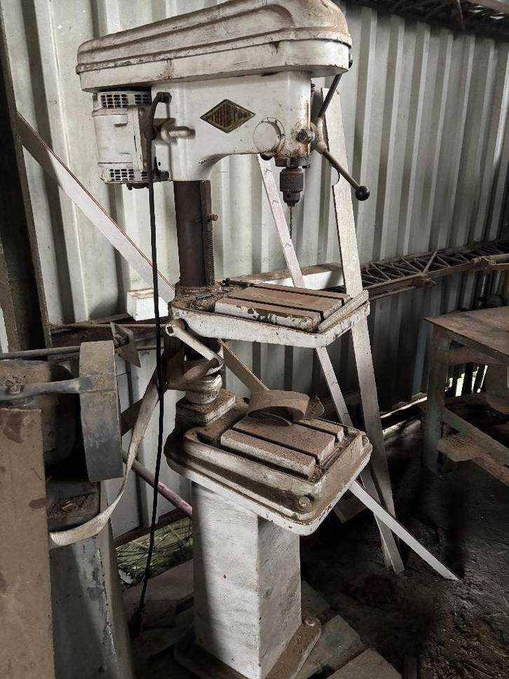 Kolomboor / staande boormachine – stevig en werkend, Doe-het-zelf en Verbouw, Gereedschap | Boormachines, Gebruikt, Boormachine