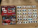 Disney’s Cars puzzel en memory, Ophalen of Verzenden, Meer dan 50 stukjes, Gebruikt, 4 tot 6 jaar