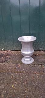 Vintage bloempot / plantenbak - Zilverkleurig, Huis en Inrichting, Ophalen, Overige materialen, Gebruikt, Overige kleuren