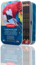 Derwent Chromaflow Kleurpotloden in Blik, Hobby en Vrije tijd, Tekenen, Nieuw, Ophalen of Verzenden, Potlood of Stift, X