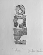 Ets Gertie Mesker - Taboe, Antiek en Kunst, Kunst | Litho's en Zeefdrukken, Verzenden