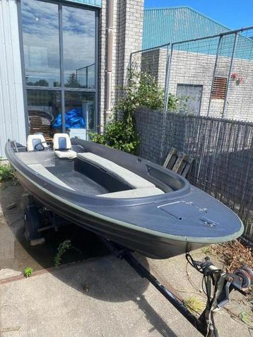 stoere boot / sloep  5,3m 8 pk Yamaha beschikbaar voor biedingen