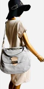 Leren tas merk Abro, Sieraden, Tassen en Uiterlijk, Tassen | Schoudertassen, Verzenden, Zo goed als nieuw, Grijs