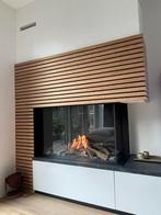 Gashaard met/zonder ombouw, Huis en Inrichting, Haarden, Ophalen, Zo goed als nieuw, Inbouwhaard, Gashaard