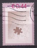 Persoonlijke zegel (1) - rouwzegel / puzzlestukje, Postzegels en Munten, Postzegels | Nederland, Verzenden, Na 1940, Gestempeld