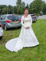 Trouwjurk maat 40, Ophalen of Verzenden, Zo goed als nieuw, Wit, Trouwjurk