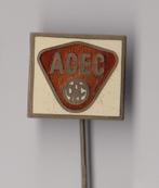 Acec Electronica emaille speldje logo, Gebruikt, Niet vindbaar, Niet vindbaar, Speldje of Pin