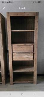 Mooie acacia kast, Ophalen of Verzenden, Zo goed als nieuw, 25 tot 50 cm