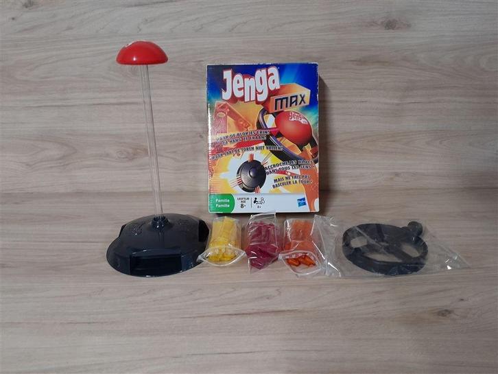 Jenga Max - s3106, Hobby en Vrije tijd, Gezelschapsspellen | Bordspellen, Zo goed als nieuw, Ophalen of Verzenden