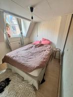 GRATIS BED: boxspring + matras 140x200, Huis en Inrichting, Slaapkamer | Bedden, Ophalen, Tweepersoons, 140 cm, Zo goed als nieuw