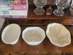 3 oude puddingvormen Regout, SCM en Macdonald, Antiek en Kunst, Ophalen of Verzenden