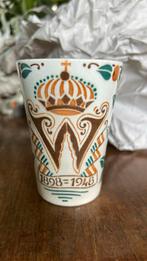 Wilhelmina kroonperiode beker, gaaf, Ophalen of Verzenden, Gebruikt, Nederland, Servies