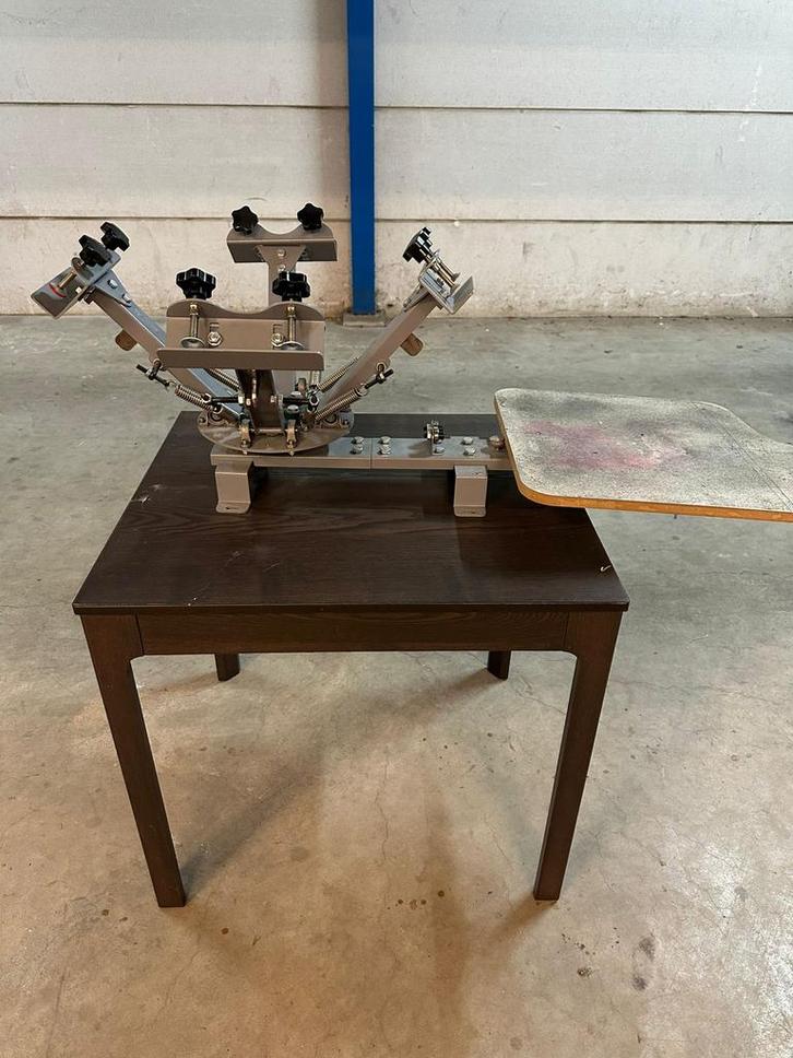 Zeefdruk Carrousel hand, Hobby en Vrije tijd, Knutselen, Gebruikt, Materiaal, Ophalen