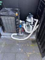 Zwembad Verwarming Set met Warmtepomp & Filterpomp, Tuin en Terras, Zwembad-toebehoren, Ophalen, Gebruikt, Verwarming