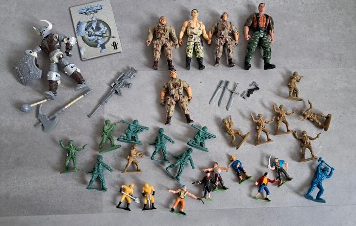 Soldaten & Actiefiguren Collectie, Kinderen en Baby's, Speelgoed | Actiefiguren, Gebruikt, Ophalen of Verzenden