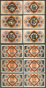 Bielefeld 6 x 50 1921 Notgeld Noodgeld 6x Biljet r-36 jdu, Postzegels en Munten, Ophalen of Verzenden, Duitsland, Setje