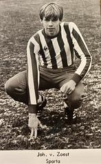 Sparta Spelerskaart Joh. van Zoest. Foto Piet Bouts, Ophalen of Verzenden, Zo goed als nieuw, Sparta, Spelerskaart