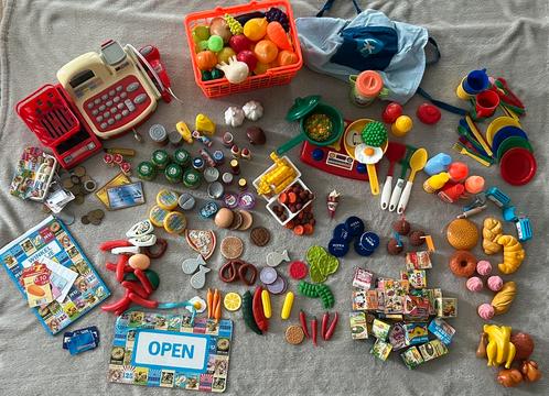 Keuken, kook en winkel speel spulletjes, Kinderen en Baby's, Speelgoed | Speelkeukens, Gebruikt, Ophalen